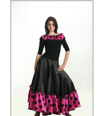 Спідниця фламенко №750 і блуза №300