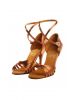 Обувь женская для латины Supadance 1166, Dark Tan Satin