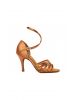 Обувь женская для латины Supadance 1143, Dark Tan Satin