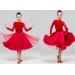 Плаття для бальних танців бейсик №880 (спідниця двостороння)