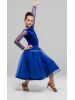 Плаття для бальних танців бейсик №880 (спідниця двостороння)