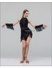 Купить платье для бальных танцев латина №229 (масло)