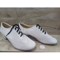 Чоловічі білі танцювальні туфлі розмір 26,5 (26,5 см) 