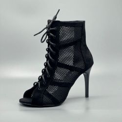 Туфлі для High Heels сітка+ нубук