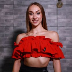 Топ Bella червоний J.E.M