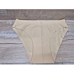 Акція! Трусики безшовні дитячі, тілесні р. S з полоскою