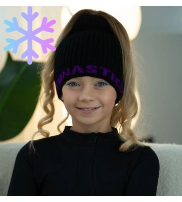 Шапка з отвором для гульки Gymnastics