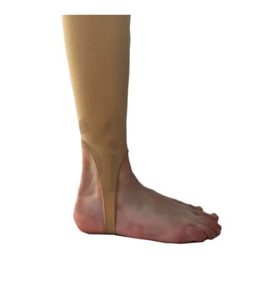 Легінси тілесні Сipsi ЗІ ШТРИПКОЮ (колготи) 