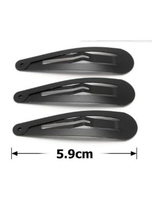 Шпилька тік-так чорна 6 см