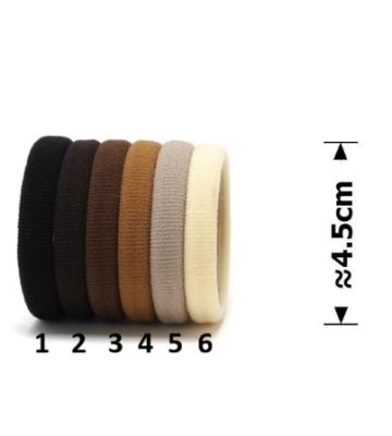 Резинки для волосся мікрофібра 4,5 см