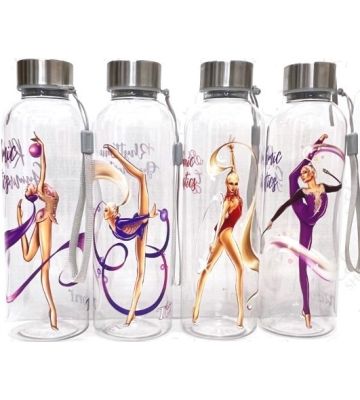 Пляшка для води з гімнасткою Tuloni