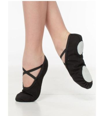 Балетки танцювальні без шкіряного носка