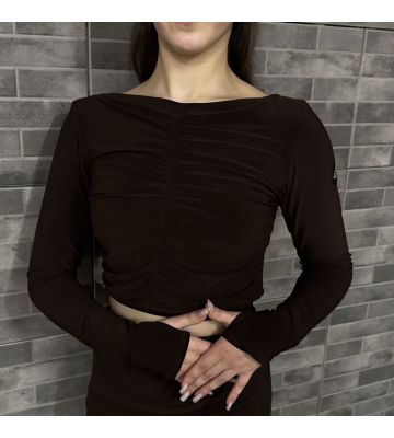 Топ Kelly Chocolate Brown J.E.M