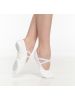 Балетки білі без носка ЛЮКС Балетки білі без носка ЛЮКС