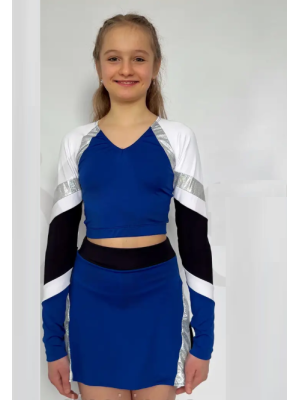 Костюм для черлідінгу, довгий рукав