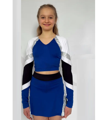 Костюм для черлідінгу, довгий рукав