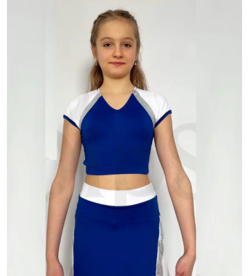 Костюм для черлідінгу, короткий рукав