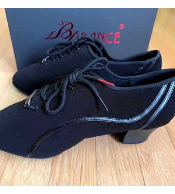 Мужская латина BD Dance 467 (лак+нубук)