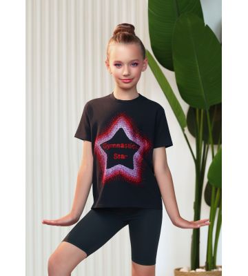 Футболка KORRA Gymnastics Star бавовна стрейч, GP
