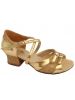 Взуття для дівчаток Club Dance: Б-3 золото + блискітки